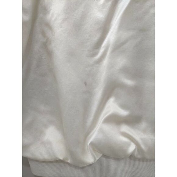 Walt Disney Mickey Mouse Chalk Line Satin Bomber Jacket Large 1987 Sixty Years - Picture 11 of 12